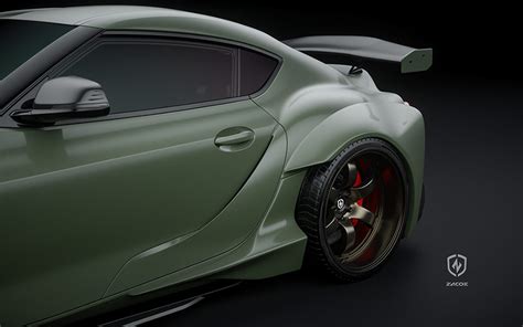 Zacoe Performance Showcases A Wicked Toyota Gr Supra Widebody Kit