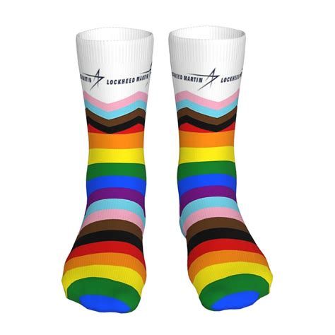 Lockheed Martin Gay Pride Lgbt Sock Socks Men Women Polyester Stockings