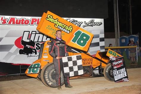 Dirt Track Roundup Dylan Cisney Earns 410 Sprint Win At Lincoln