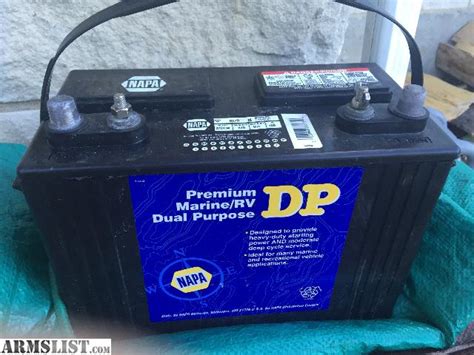 Armslist For Saletrade Napa Dual Purpose Deep Cycle Battery