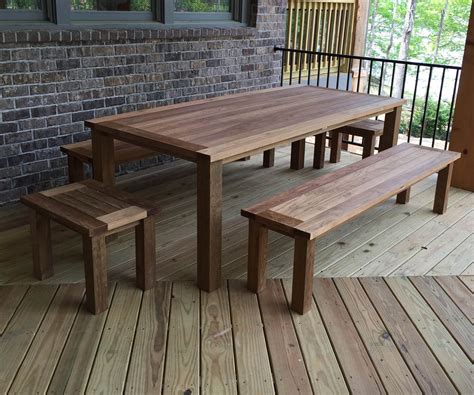 Reclaimed Teak Dining Tables Teak Table And Bench Set