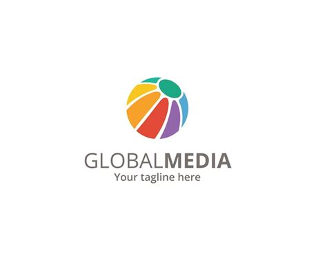Premium Vector Colorful Globe Logo