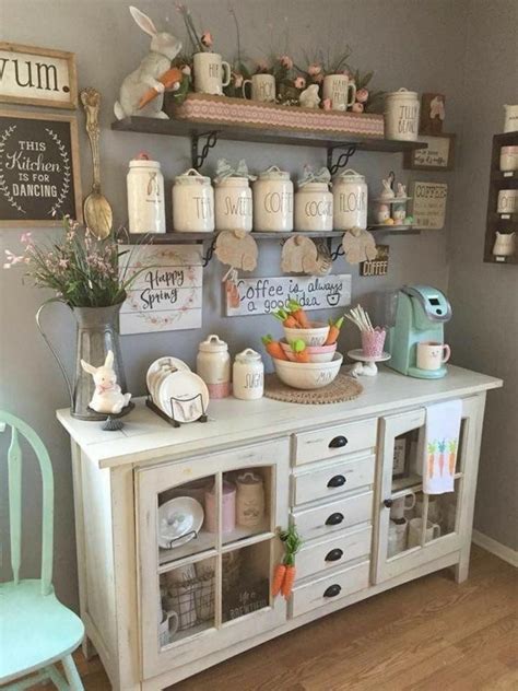 Farmhouse Coffee Serving Station Ideas Decorating Ideas And