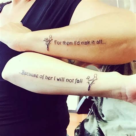 31 Beautifully Mother Daughter Tattoo Ideas Pictures