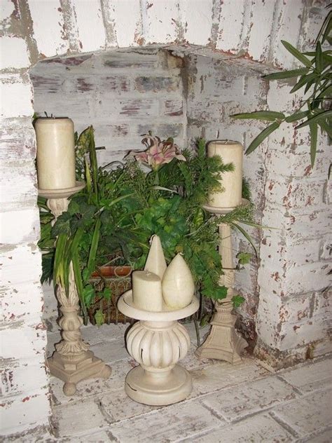 It takes up the entire length of after the floors, i decided to just dive in. Pin by Dawn Bertrand on Candles | Painted brick fireplace ...