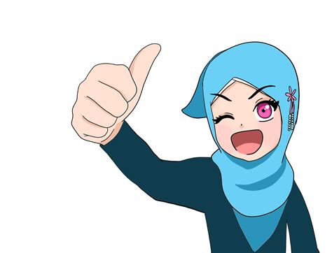 The Best Animasi Bergerak Muslimah  References Kelompok Belajar