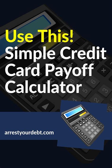Check spelling or type a new query. Simple Credit Card Payoff Calculator - Arrest Your Debt | Paying off credit cards, Money advice ...