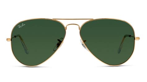 Ray Ban Aviator Rb 3025 Gold Men S Sunglasses Vision Express