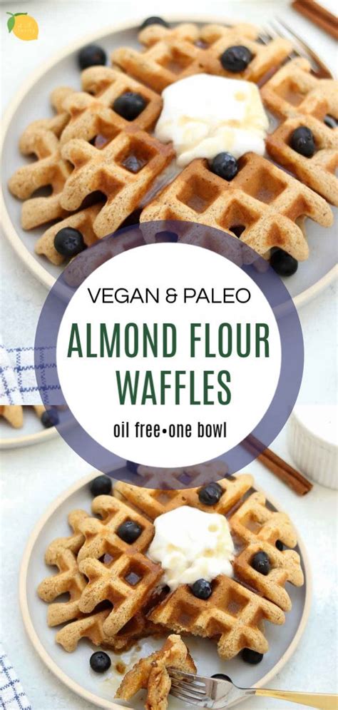 Almond Flour Waffles Paleo And Vegan Eat With Clarity Recipe Almond Flour Waffles Vegan