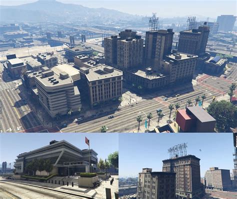 Where Is Mission Row On The Gta 5 Map