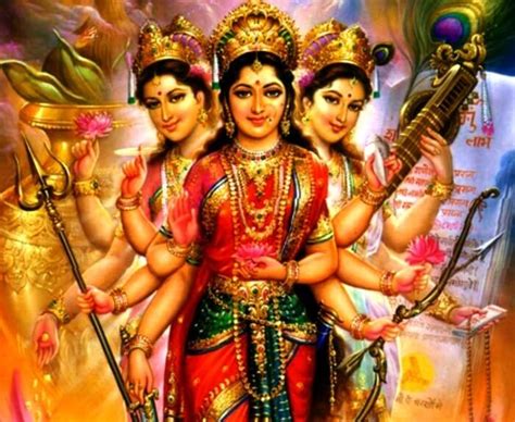 Tridevi The Three Supreme Goddess In Hinduism