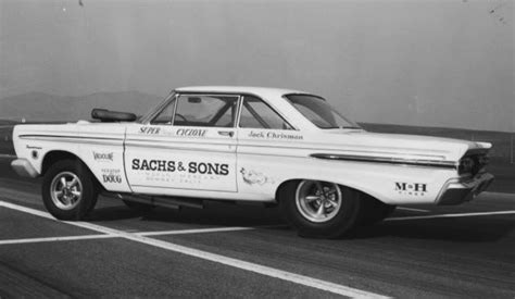 Sachs And Sons Super Cyclone 6465 Comet Afx Ford Racing Drag Racing