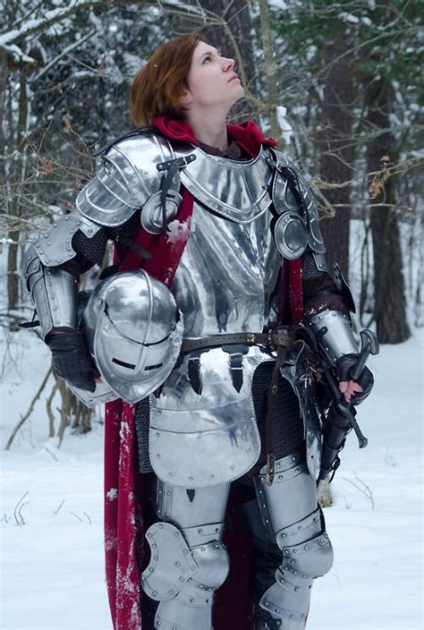 Female Plate Wearing Warrior Larp Costume Female Armor Larp