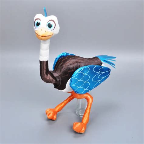 Large Jr Miles From Tomorrowland Merc Plush Toy Cartoon Animal Ostrich