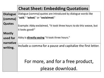 Other wn incorrect quotes/ dialogue fics: How To Quote Dialogue In An Essay Mla