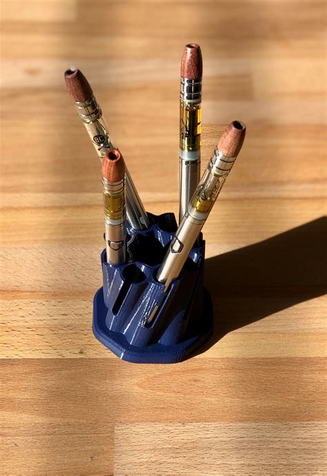 Vape Pen Holder Eight Pens Hyperboloid Vape Cartridge And Pen Storage
