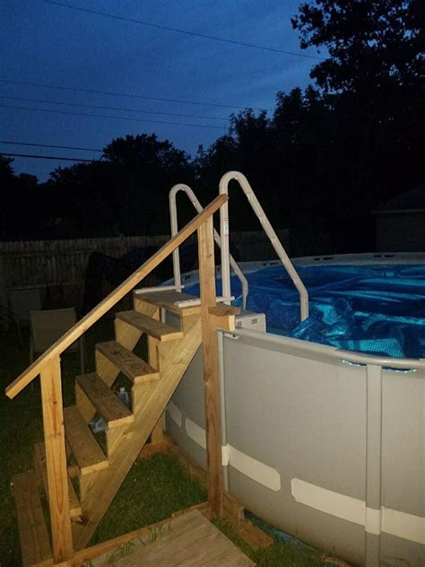 Check spelling or type a new query. I built stairs for our pool with Confer steps attached for easy entry and exit. Love them! Wo ...
