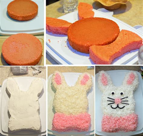 Easy Easter Bunny Cake Mommys Fabulous Finds