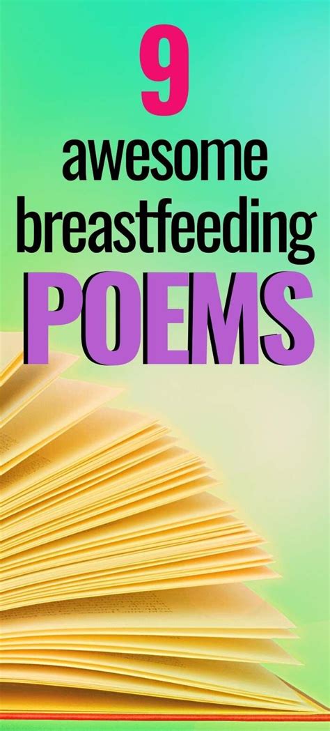 9 Awesome Breastfeeding Poems — Milkology®