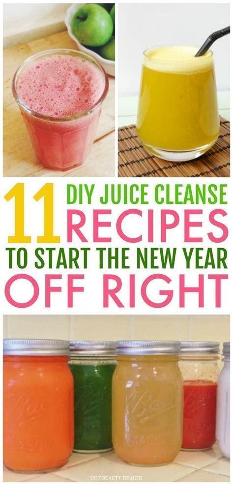 11 Diy Juice Cleanse Recipes To Make At Home Diy Juice Cleanse Juice