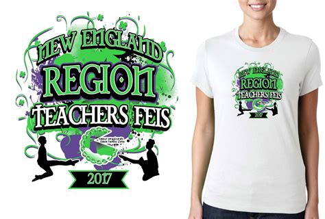 Feis Tshirt Logo Design For 2017 Irish Dancing Competition By