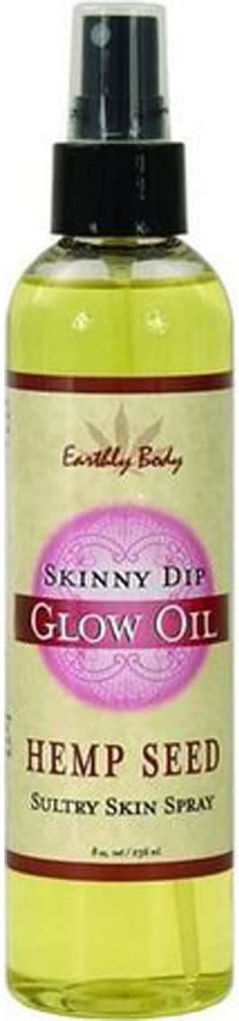 siam circus earthly body skinny dip glow natural massage oil hempseed sultry skin