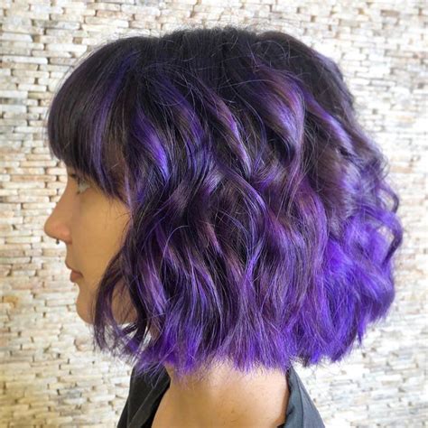 Life Is Way Too Short To Have Boring Hair This Purple Bob Is Far From