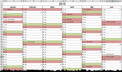 Kalendrar som ska skrivas ut. Dynamisk kalender och räknehjälp i Excel - Excelbrevet