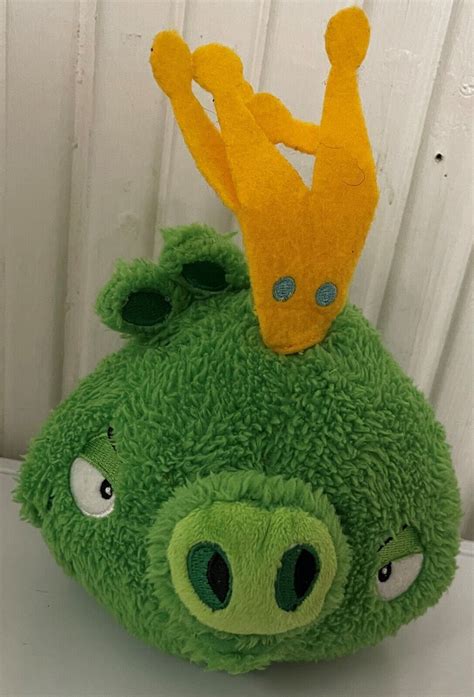 Angry Birds King Pig Plush Angry Crown Soft Toy 7 Ebay In 2022 Pig