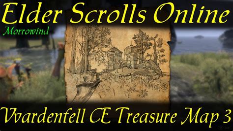 Eso Vvardenfell Ce Treasure Map Elder Scrolls Online Morrowind
