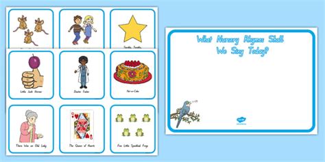 The rhyming clip cards that will make rhyming easy. FREE! - Nursery Rhyme Choosing Cards (teacher made)