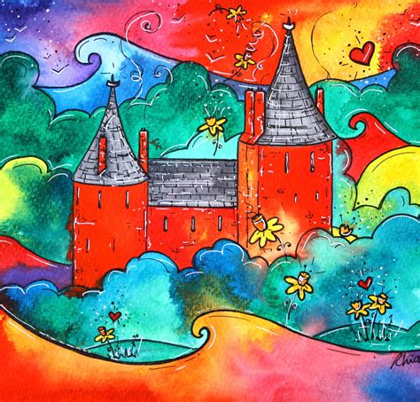 Castell Coch Art Prints Painting