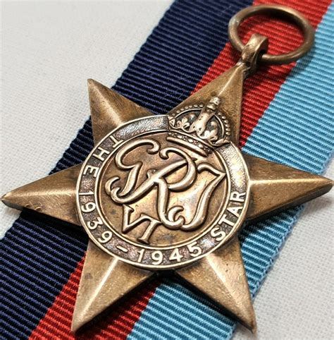 Ww2 Australia Uk Canada War Medals 1939 45 Star Jb Military Antiques