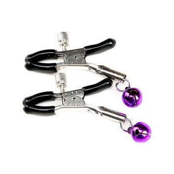 Purple Bell Nipple Clamps Bdsm Sex Toy Playful Night Malaysia P