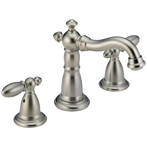 Kingston brass kb340 pl victorian bathroom faucets kingston. Shop Delta Victorian Stainless 2-Handle Widespread ...