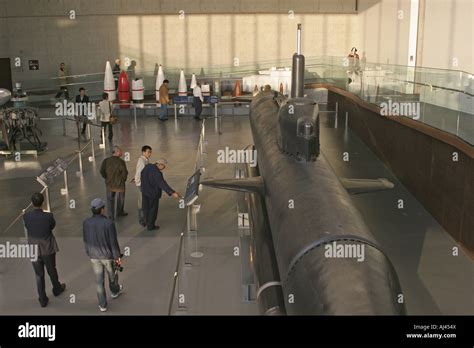 Kairyu Class Midget Submarine Displayed At Yamato Museum Kure City