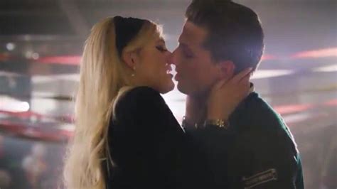 Charlie Puth And Meghan Trainor Kissing Marvin Gaye Music Video
