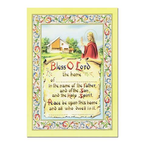 House Blessing Certificate Pos1 002 Catholic Centre Your One Stop