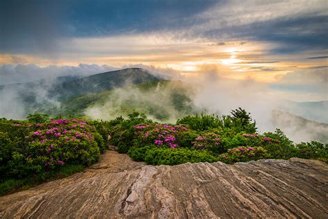 North Carolina Appalachian Trail Blue Ridge Mountains Nc Landscape