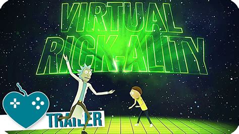 Rick And Morty Virtual Rick Ality Trailer 2017 Rick And Morty Vr