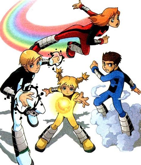 Power Pack Alex Became Gee Able To Control Gravity As Lightspeed