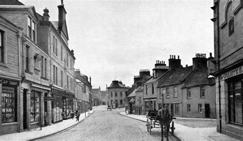 Tour Scotland Photographs Old Photographs Castle Street Forfar Scotland