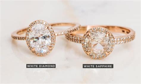 White Sapphire Vs Diamond Complete Comparison Jewelryjealousy
