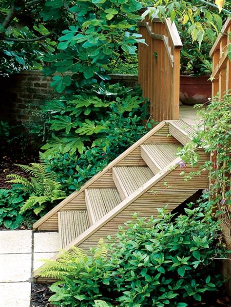 Laying Stairs In The Garden A Decorative Item Or Need Interior