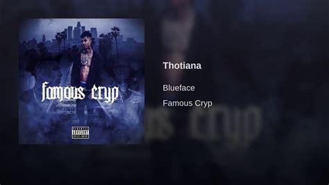 Blueface Thotiana Official Audio Youtube