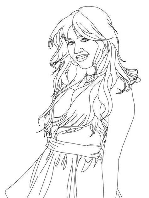 Desenhos De Hannah Montana Para Colorir E Imprimir Colorironline