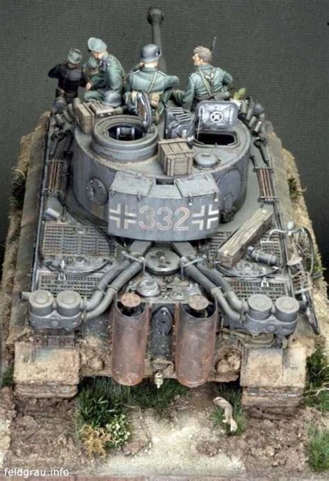 Wwii Realistic Dioramas Military Diorama Model Tanks Tamiya Models