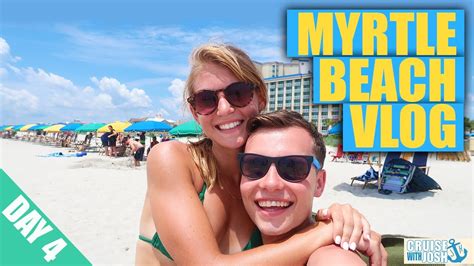 Myrtle Beach Vacation Vlog June 2020 Day 4 Beach Day Boardwalk Comedy Club And More Youtube