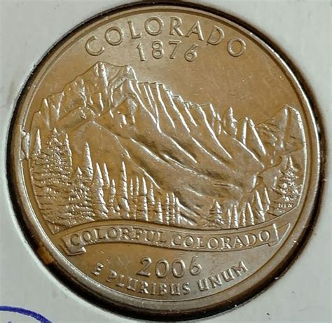 2006 P Colorado State Quarter Die Cud Coin Community Forum