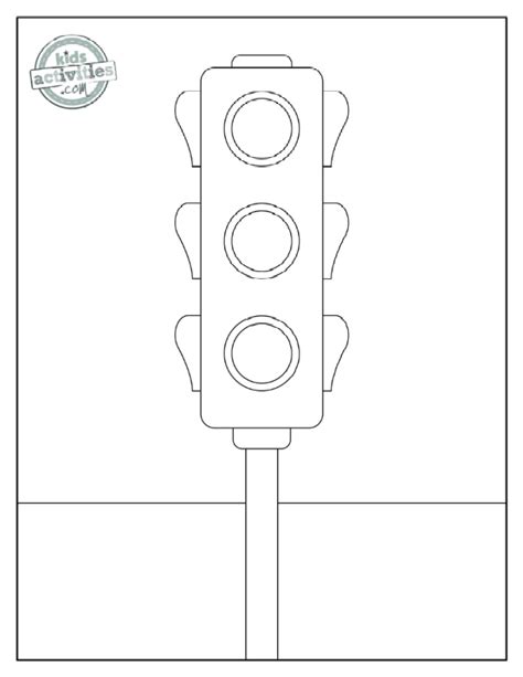 7 Free Printable Stop Sign And Traffic Signal And Signs Coloring Pages